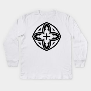 MANDALA T-SHIRT MANDALA 217 Kids Long Sleeve T-Shirt